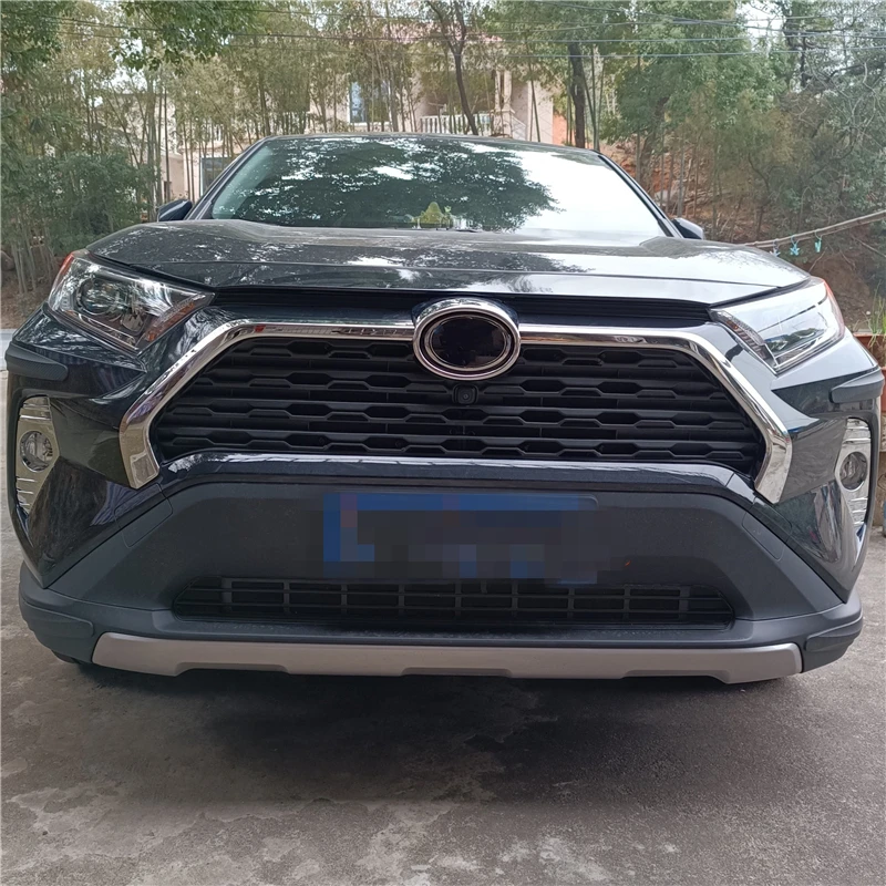 

WELKINRY For Toyota RAV4 XA50 5th Generation 2019 2020 2021 2022 2023 RAV 4 Car Head Front Face Grille Airscoop Intake Vent Trim