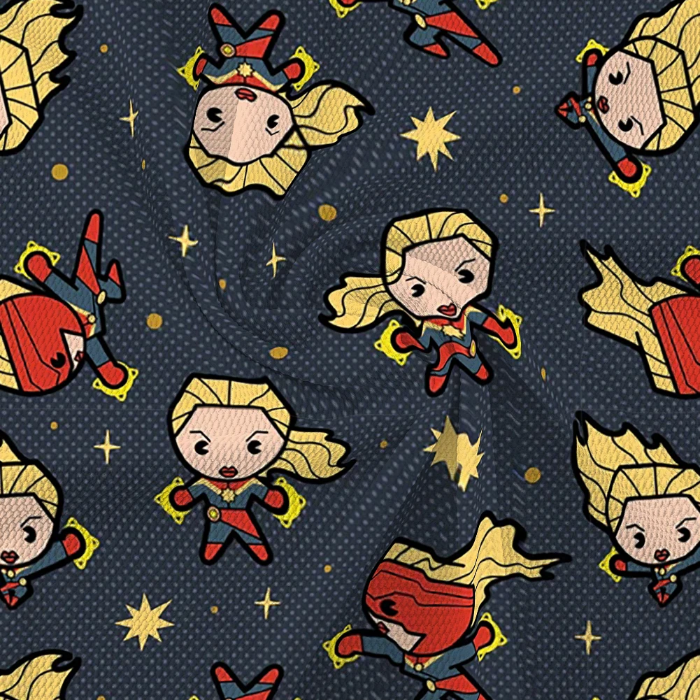 

50*145 Disney Marvel Bubble Fabric Cotton Fabric For Sewing Projects DIY Patchwork Material Quilting
