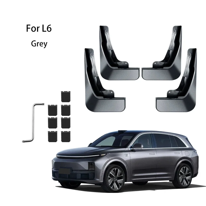 

Для Li Lixiang L6 L7 L8 L9 автомобильные колеса, брызговики, неразрушающая краска, переднее и заднее крыло, автоаксессуары, защита от брызговиков