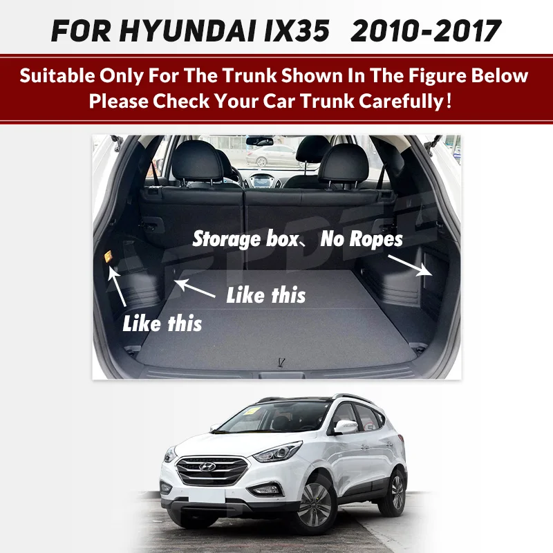 Коврик для багажника автомобиля Hyundai ix35 2010 2011 2012 2013 2014 2016 2017 пользовательские