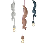 nordic resin chandeliers for studio decor animal led chandeliers for childrens rooms and kitchen decor