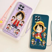 handsome pirate king luffy for realme gt neo2 master narzo 50i 50a c21y c17 c11 c2 xt x2 x7 q3s pro liquid rope phone case capa