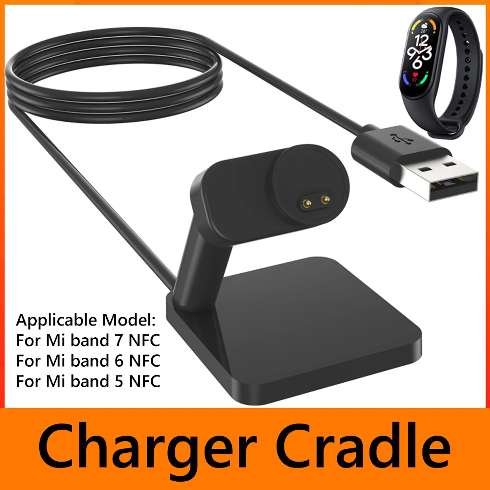 

USB-кабель для передачи данных и быстрой зарядки для Xiaomi Band 7 6 5 NFC смарт-часов, зарядный кабель, зарядный кабель, док-станция, Кабель-адаптер дл...