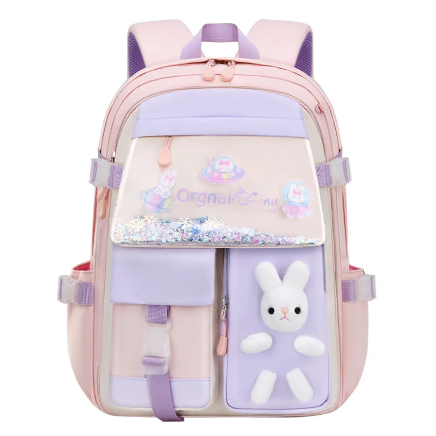 

Backpack For Girls School Primary Bags Children Backpacks Large Capacity Bag Waterproof Multiple Pockets Children's Schoolbags