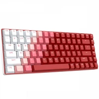 mechanical keyboard 2 4ghz wireless bt wired tri mode connection hot swappable pbt keycaps rgb backlight for office games