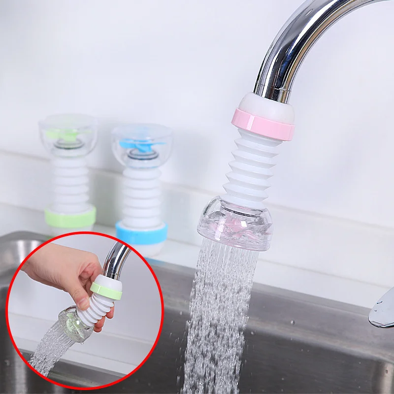 

Telescopical Kitchen Faucet Tap Water Purifier Water Clean Purifier Filter Activated Collapsible Tap Filtration Sink Accessories