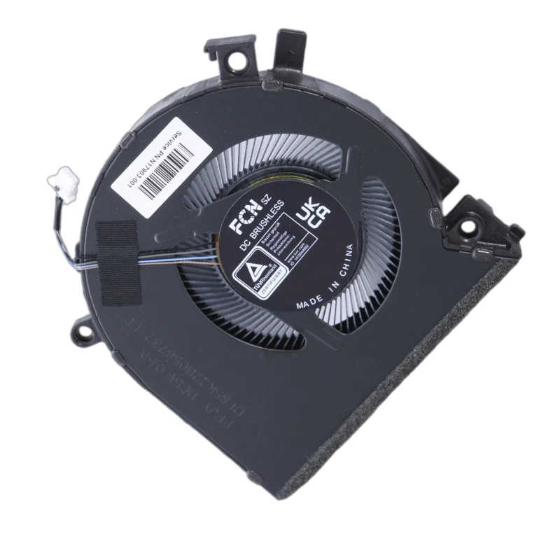 Ноутбуки CPU GPU Радиаторы Вентилятор DC5V 4Pin 4wires для Victus8 15FA TPN-Q278 TPN-Q279