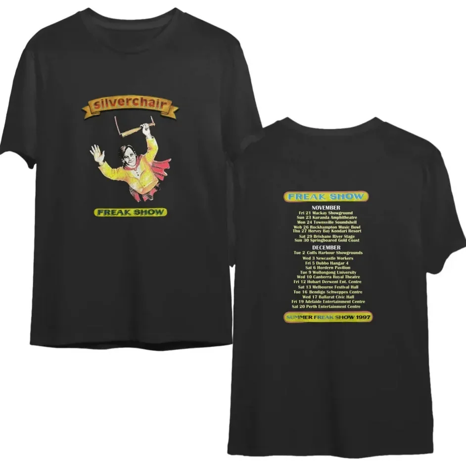 Футболка Silverchair Freak Show Tour 1997 рубашка 90-х рок-группы ➗ F