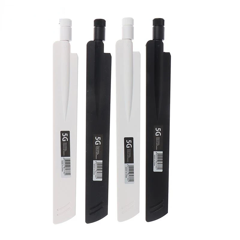 

1pcs 3G 4G 5G Antenna 600-6000MHz 18dBi Gain SMA Male For Wireless Network Card Wifi Router High Signal Sensitivity