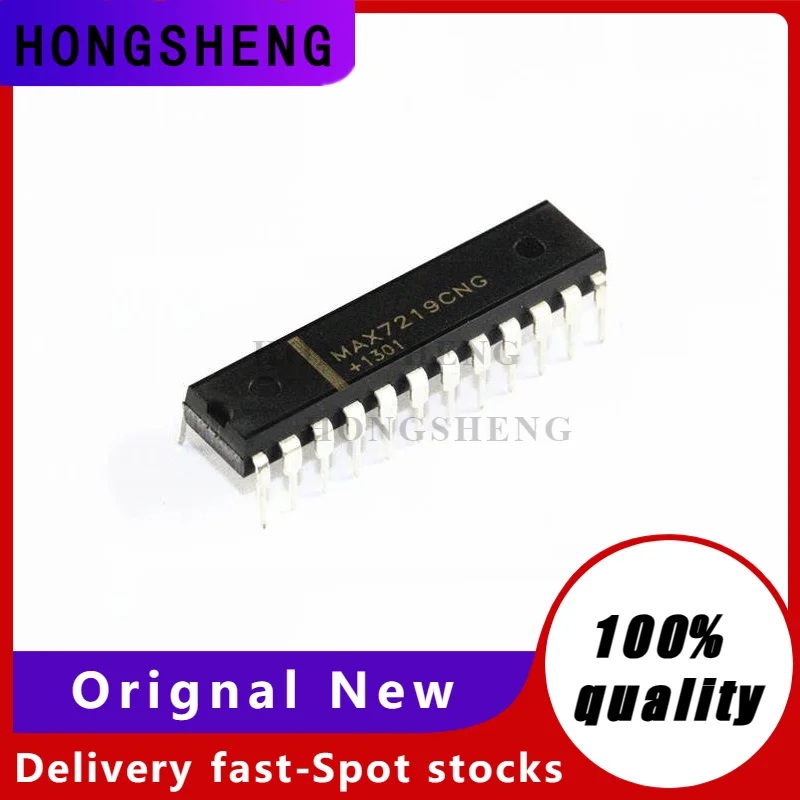 10 шт./партия MAX7219CNG MAX7219 DIP MAX7219ENG DIP24 Новый Qriginal 100% качество