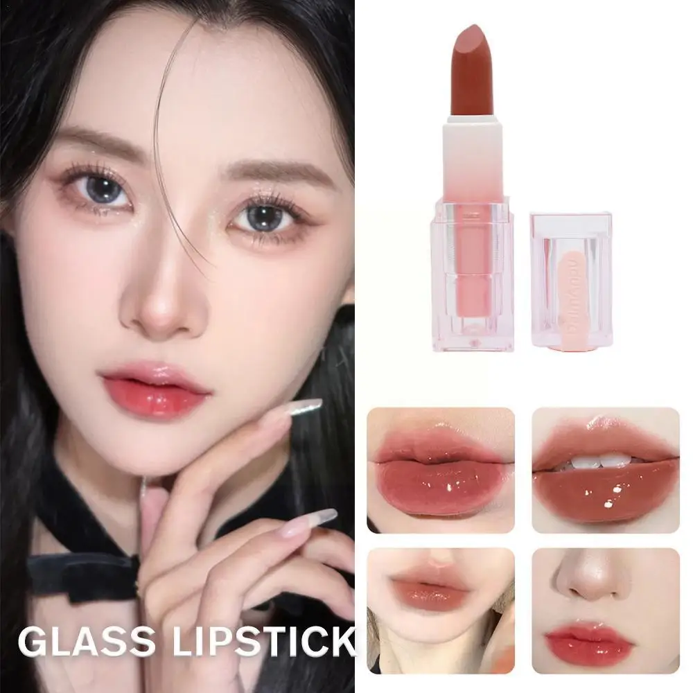 

Зеркальная стеклянная помада, косметика, легкий стойкий макияж, Женская матовая помада, бархатная красная помада, блеск для губ, блеск для губ Waterproo M7A7