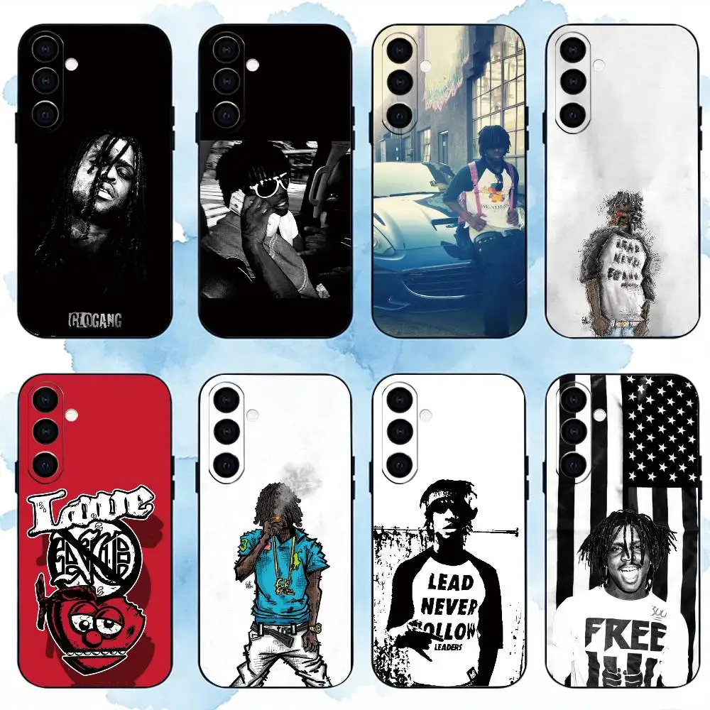 Фото Чехол для телефона Rapper C-Chief Keef, черный, силиконовый, мягкий, для Samsung Galaxy A73, A72, A71, A70, A53, A52, A51 №1