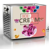 Electric Freezer Table Top Fried Ice Cream Fried Roll Machine