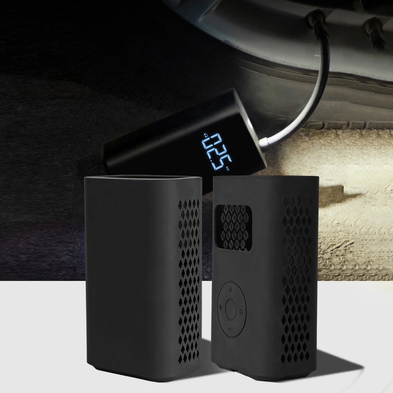 

Soft Silicone Cover For Mijia Air Pump Electric Iator Silicone Shell Cover Easy Installation Soft Protective Cover Skin