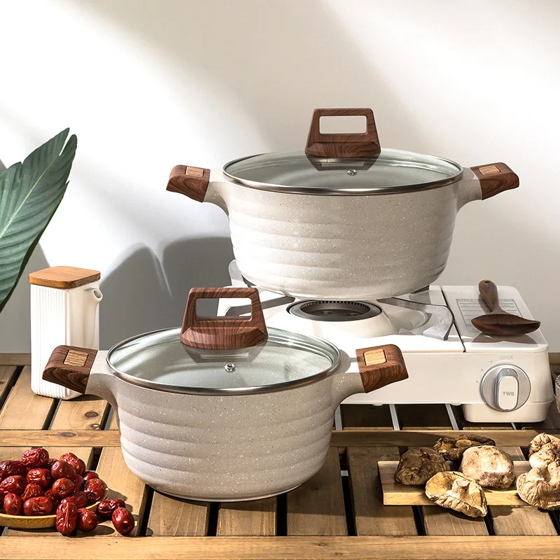 

Кастрюля для тушения с деревянной ручкой и крышкой, 28 см