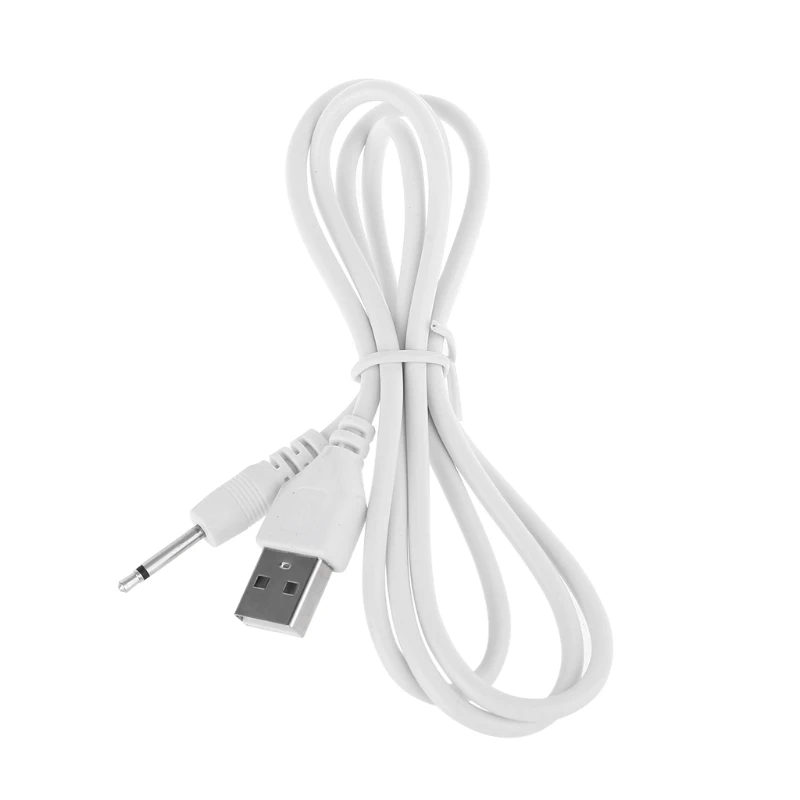 

USB 2.5MM Aux Plug Male to Male Lead Jack Adapter Converter Data Cable for Mini Speaker Mono Power Supply Charger