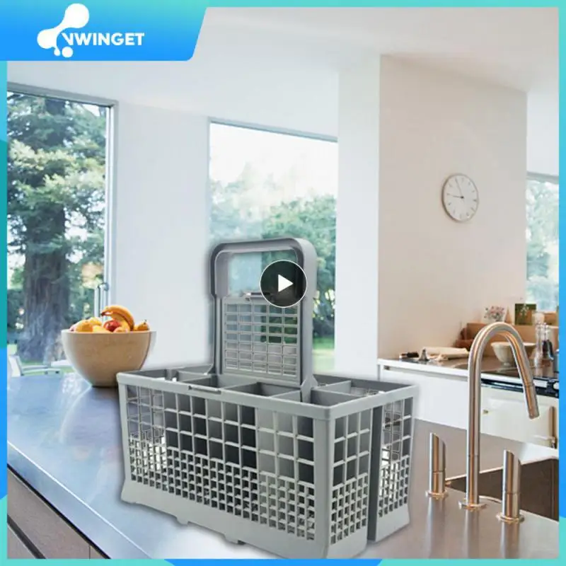 

Universal Dishwasher Cutlery Basket Dishwasher Parts Aid Spare Part Storage Box Replacement Basket Kitchen Accessories