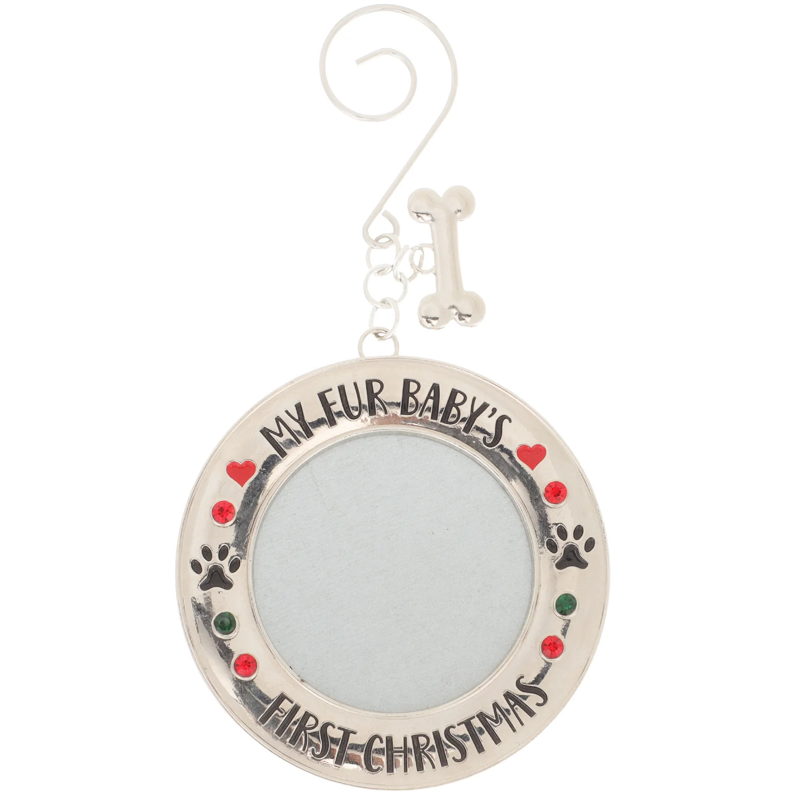 

Frame Christmas Photo Picture Pendant Tree Decorationball Hanging Ornament Baubles Ornaments First Pendants Dog Diy Holiday