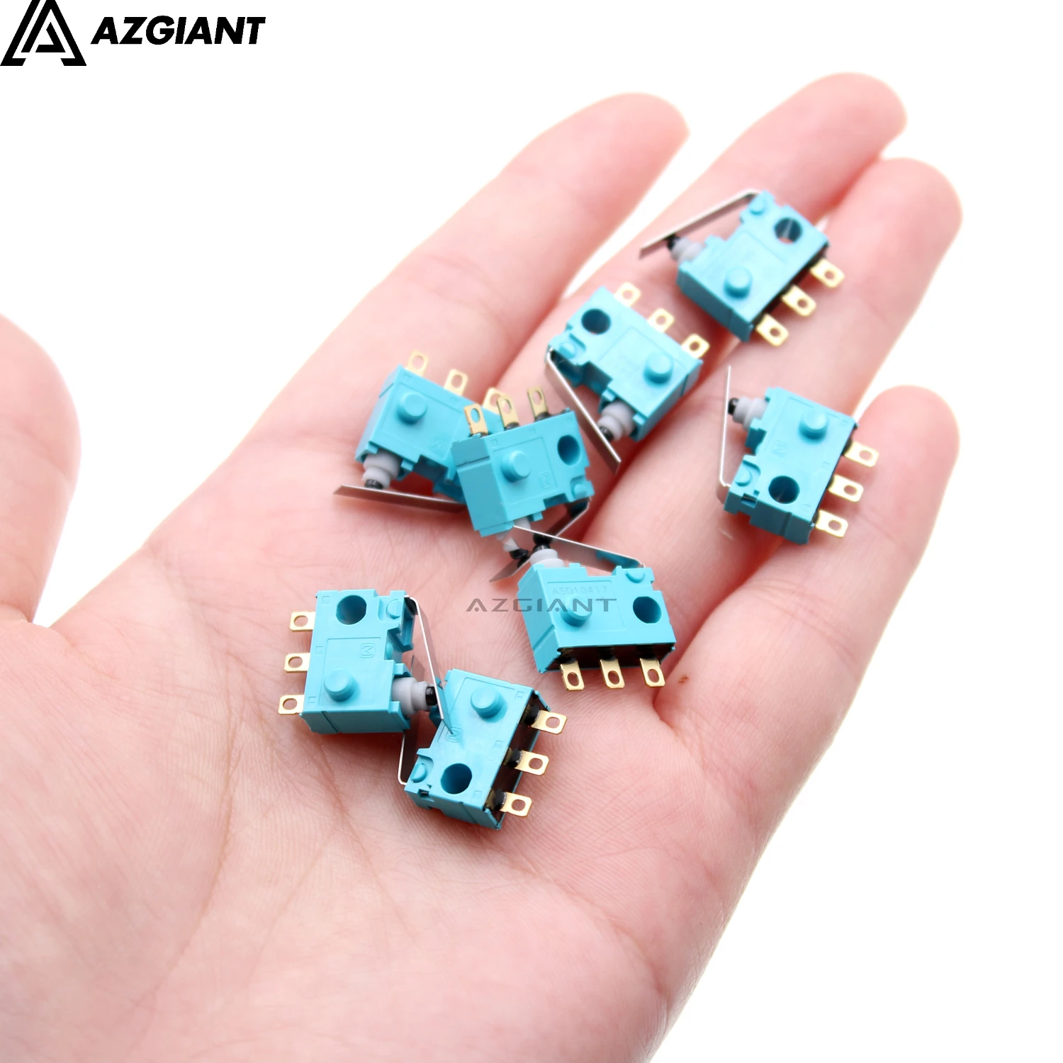 

Original Turquoise Micro Switch ASQ10 Waterproof Belt Straight Rod for Panasonic