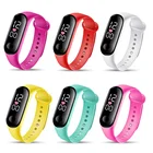 Спортивные Смарт-часы для женщин, цифровые электронные наручные часы для женщин, для девочек и мальчиков, детские наручные часы
