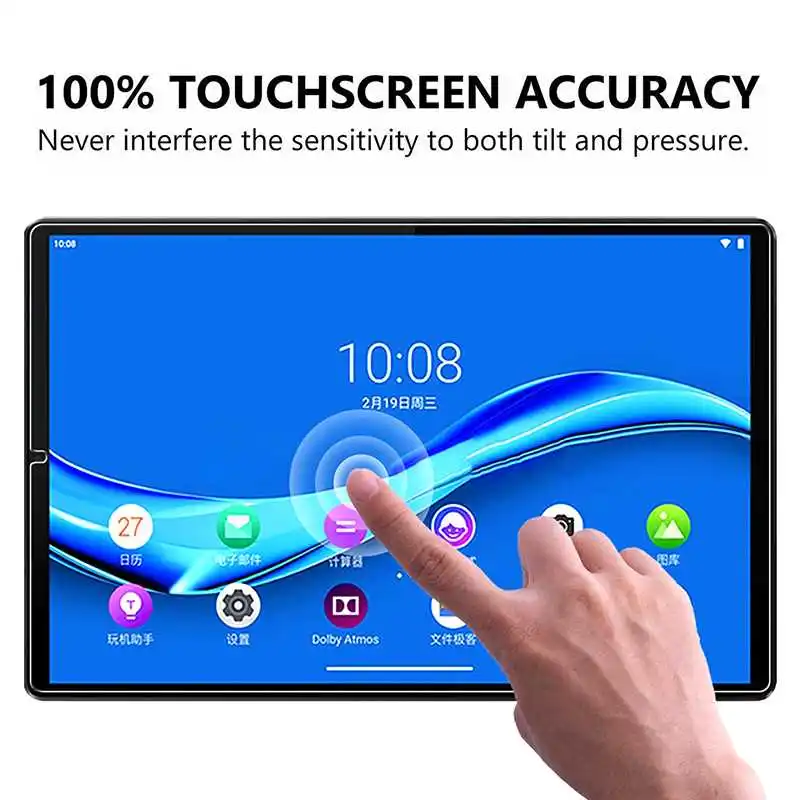 9D закаленное стекло для Lenovo Tab M10 HD Gen 2 Plus FHD REL Защитная пленка экрана |