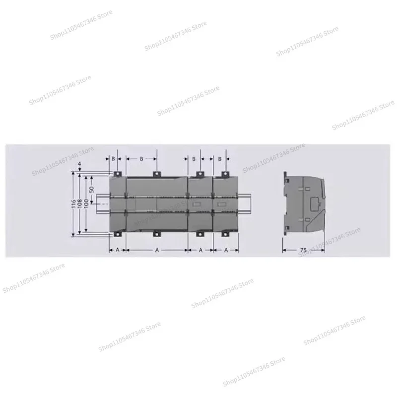 Фото Модуль RoRuSFor S71200PLC 6ES7241-1CH32/1AH32-0XB0/1CH30-1XB0 №4