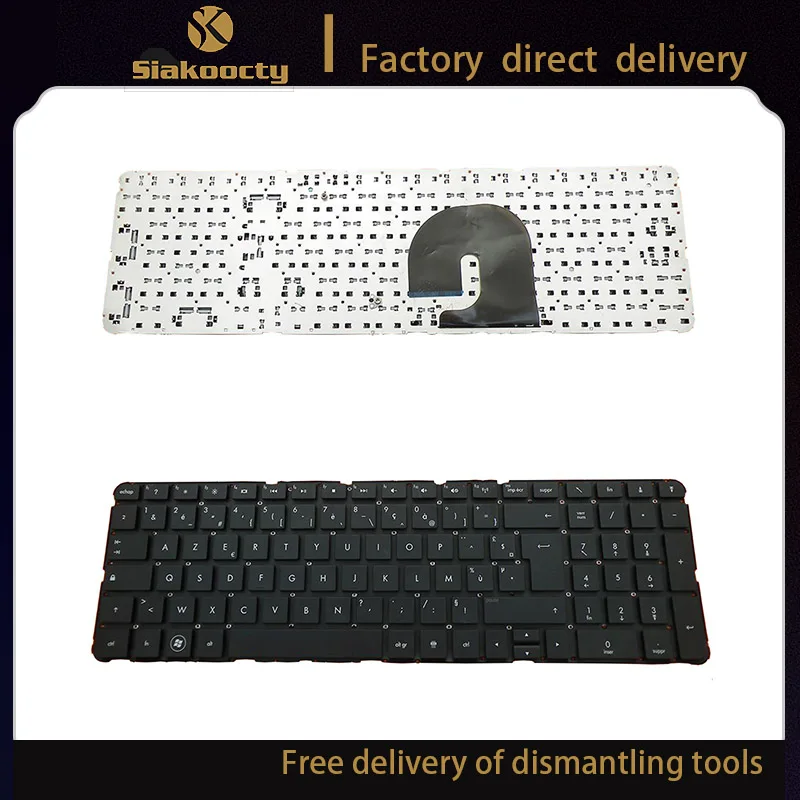 

Siakoocty fr Французская клавиатура для HP DV7-4000 DV7-4030 DV7-4050 dv7-4100 DV7-4165DX black
