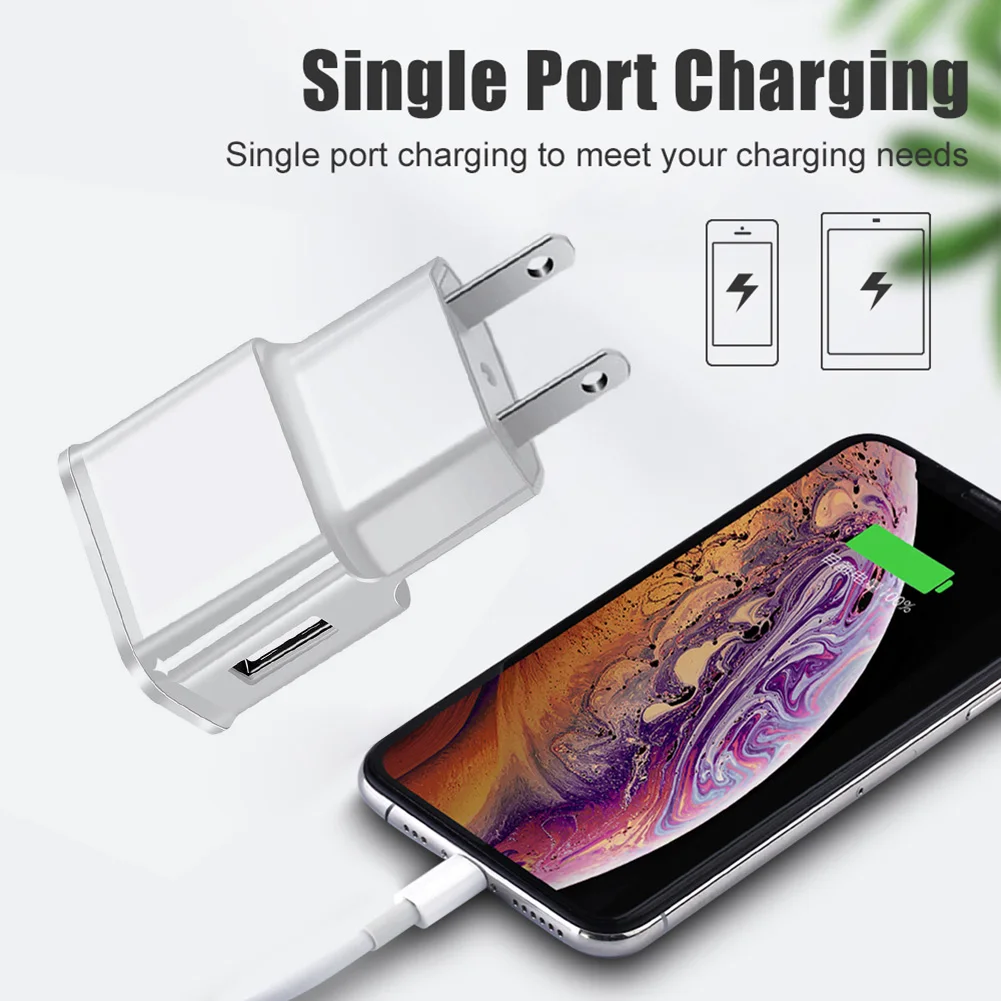 Сетевое зарядное устройство с USB-портом 5 В 2 А 1 |