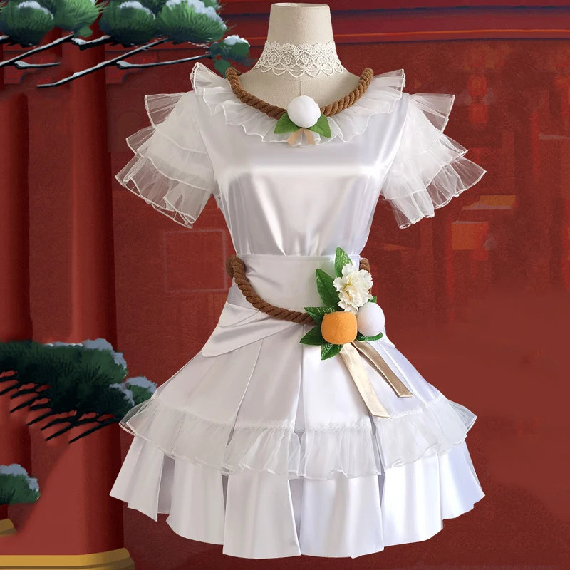 

Anime Comic Identity V Cosplay Costumes Survivor Emma Woods Gardener As the Wind Blows Cosplay Costume Uniforms Clothes Suit Cos
