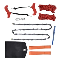 53 inch hand chain saw set garden saw efficient both sides teeth blades folding pocket chainsaw for tree limb trimming tools