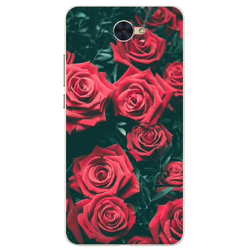 Чехол для Huawei Y7 2017 силиконовый чехол из ТПУ задняя крышка чехлы телефонов