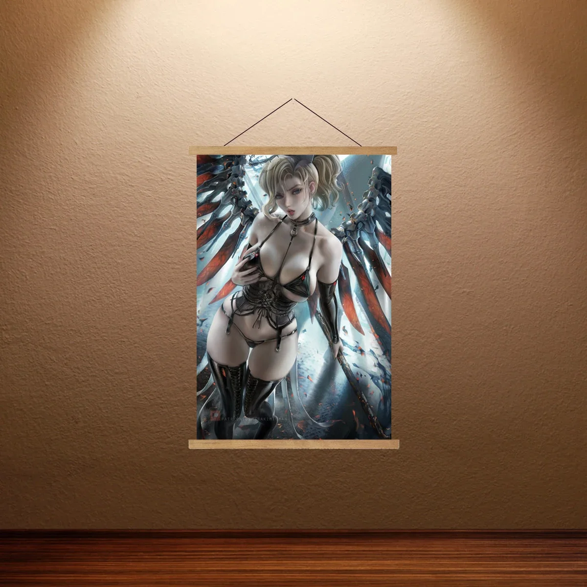 Плакат Mercy Overwatch на заказ аниме-плакаты холст картины наклейка стену игровой