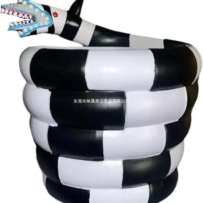 New creative resin flowerpot sandworm potted plant andworm bucket parody popcorn desktop decoration craft ornament