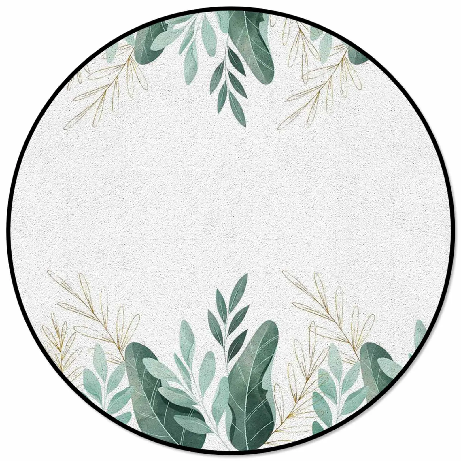 

Summer Green Tropical Plants Leaves Rugs And Carpets For Home Living Room Floor Mat In The Room Room Decoration Teenager