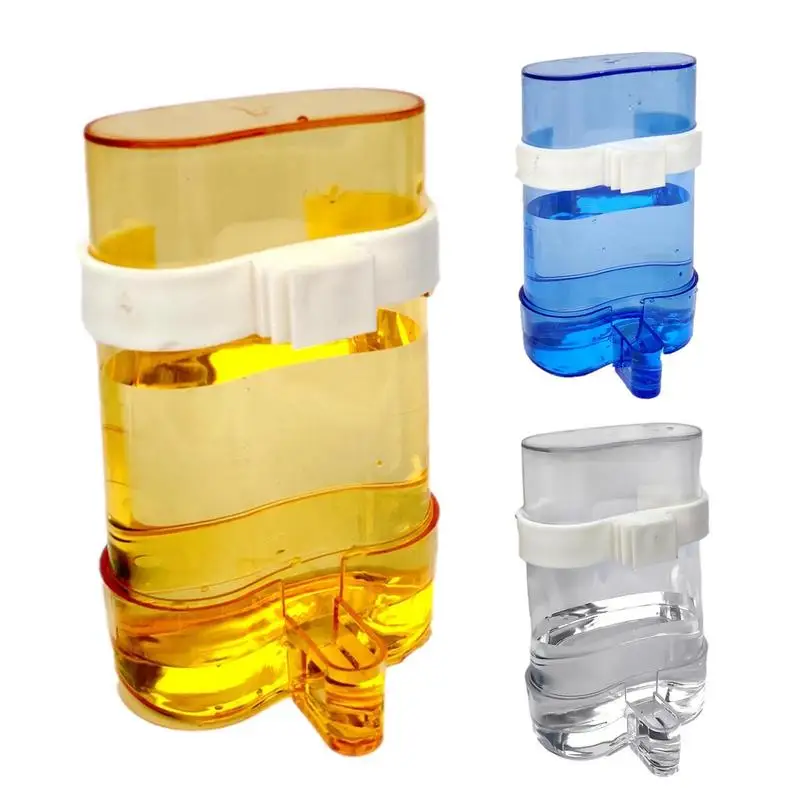 

Bird Water Feeder Automatic Drinking Fountain Food Dispenser Transparent And Harmless Feeder Leak proof Water Bowl Pet Suppl