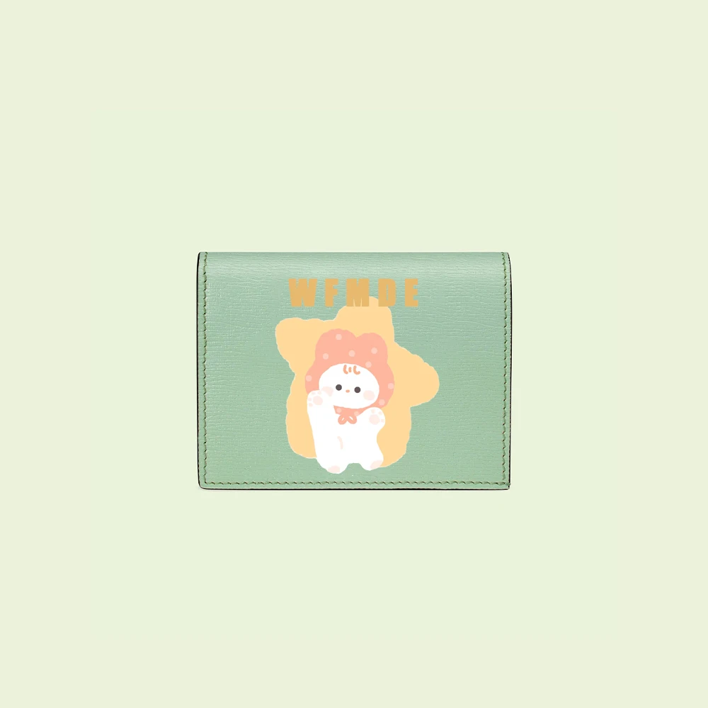 

2022ss New Printed Card Holder #wfmd4221