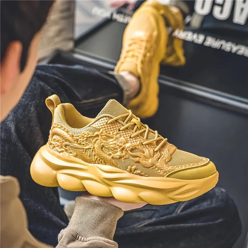 2024 весенняя новая мужская обувь повседневная спортивная для бега молодежная