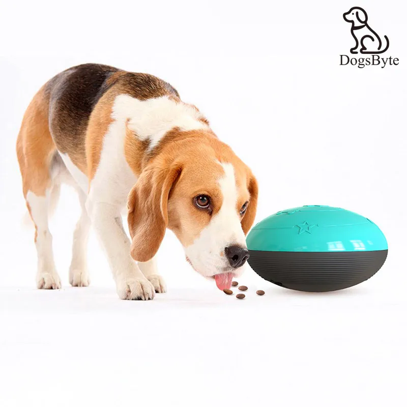 

Funny Leaking Food Feeder Toys for Dogs Cats Resistant Squeaky Flying Disc Toys
