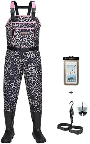 

Chest Waders Leopard Hunting Waders for Women with Boots Neoprene Fishing Waders Waders fishing waterproof Fishing