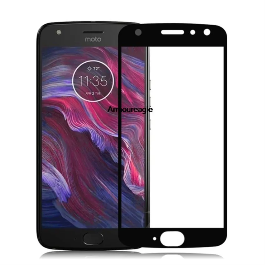 

3d защитный экран из закаленного стекла для motorola moto x4 полное покрытие 9h Защитная пленка для экрана Защитная пленка на motox4