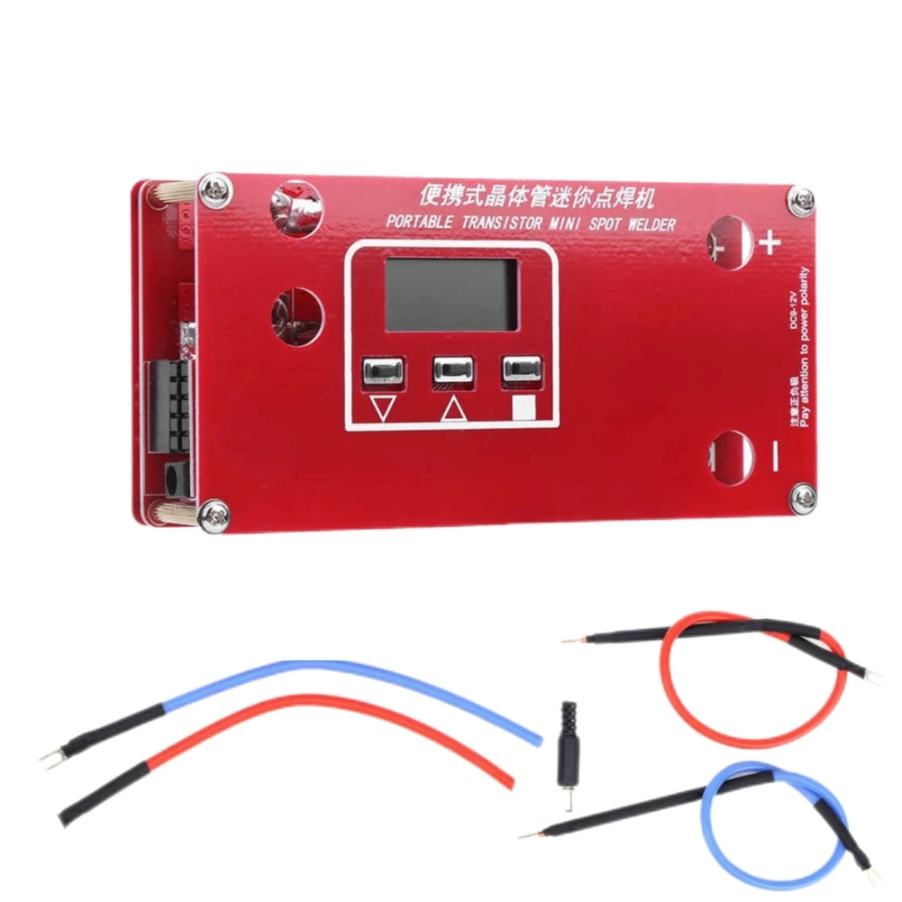

Portable Transistor DIY Mini Spot Welding Machine 18650 Lithium Battery LCD Display Screen Spot Welder Welding Tool Kit