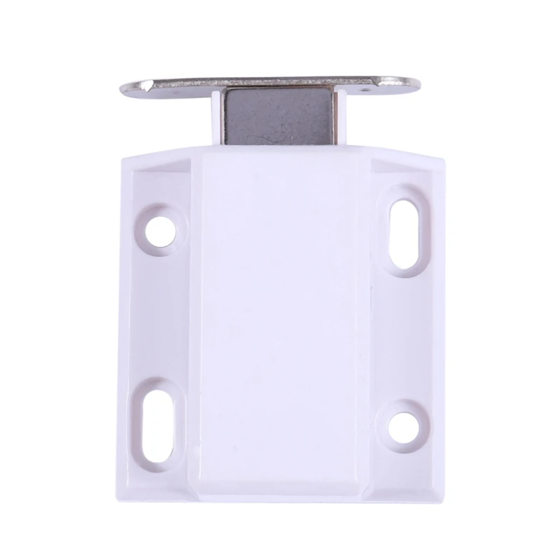 

4X White Push To Open Magnetic Door Drawer Cabinet Catch Touch Latch