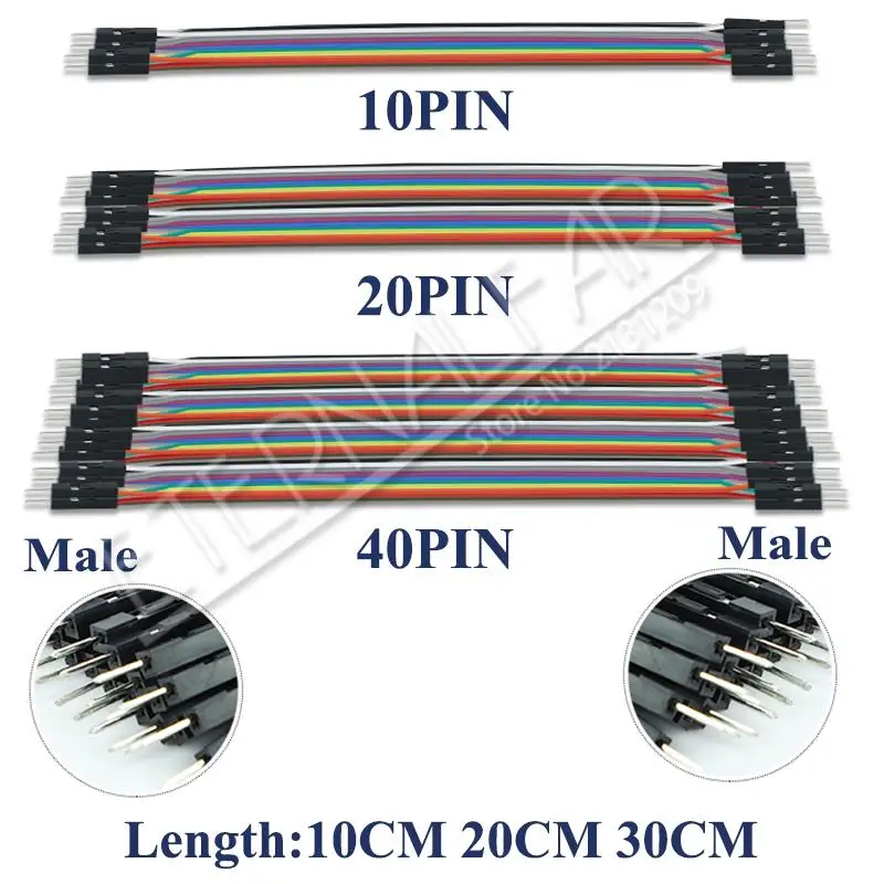 

Кабели DuPont 40PIN медные с изоляцией