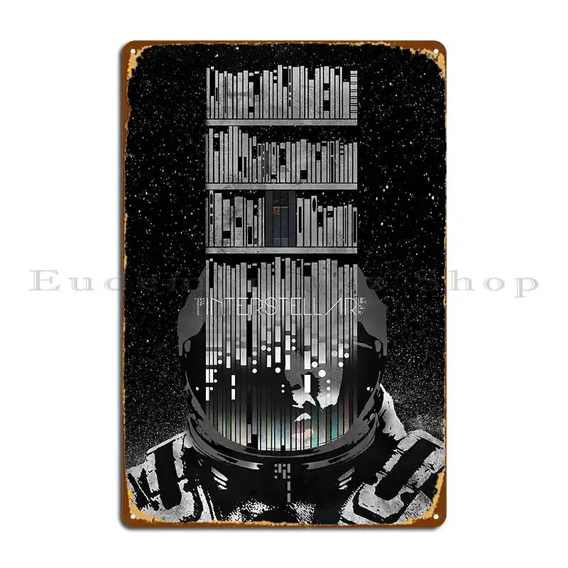 Межзвездный плакат металлический знак гостиная клуб индивидуальный настенный