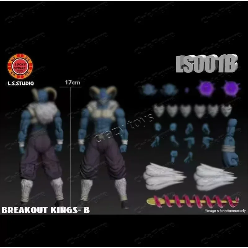 Фото Оригинальные фигурки L.S.Studio LS Studio SHF Super Saiyan SSJ Breakout Kings MORO Agent Killer Dragon Ball Z в наличии, аниме-игрушки №4