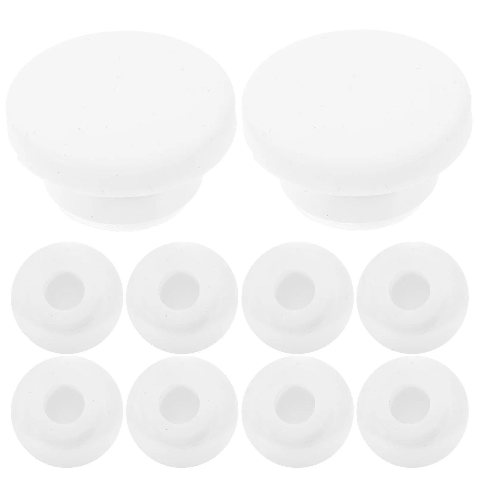 

10pcs Bathroom Washbasin Stoppers Wash Basin Side Drainage Hole Stoppers Bathroom Drain Plugs