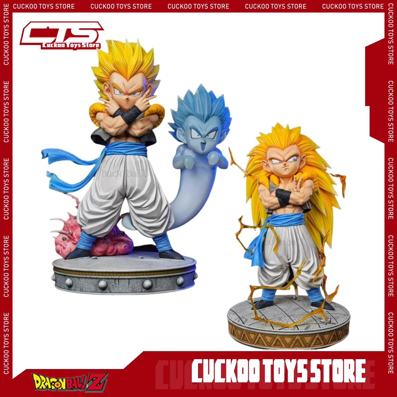 Dragon Ball Z Рисунок Готенкс Фигурки Супер Сайян Аниме Фигурка Призрачный Отряд