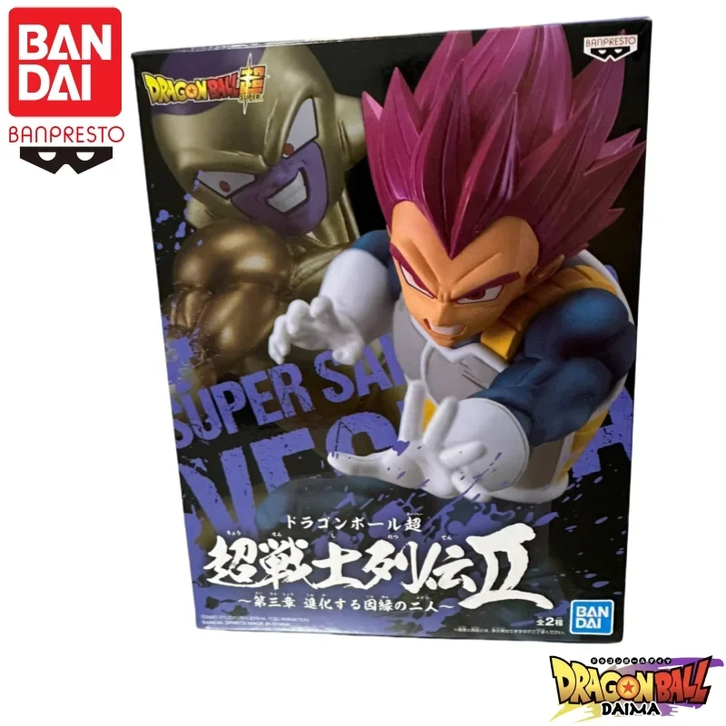 Фото Banpresto оригинал в наличии Bandai Dragon Ball Vol 3 Bejita Yonsei Frieza фигурка модель игрушки в штучной упаковке модель подарки для гаража №3