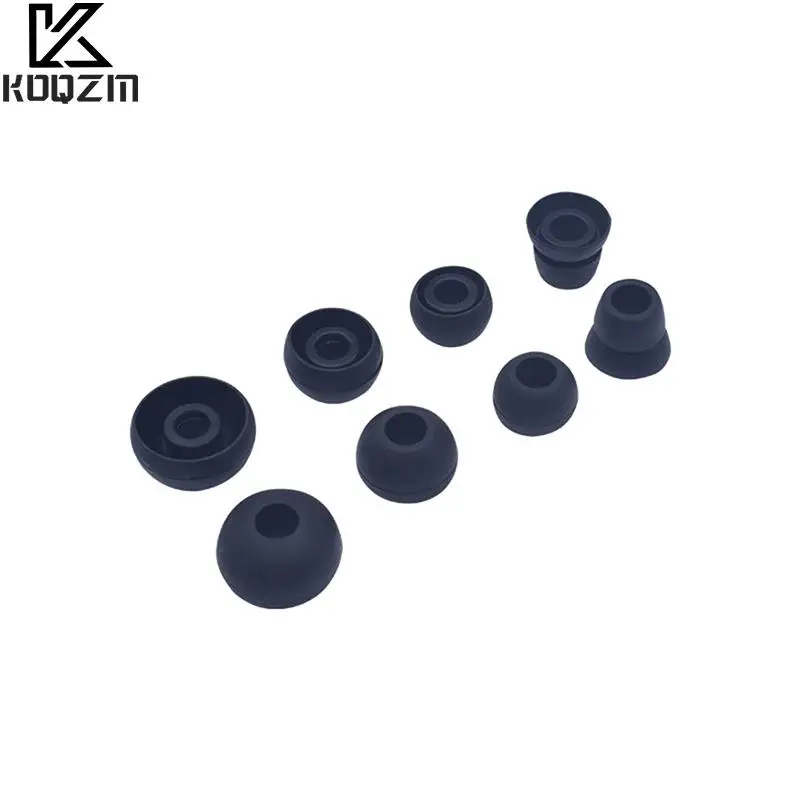 

4 Pairs In Ear Noise Isolated Soft Anti Slip Removable Earbuds Tip With Box Spared Silicone Replacement For Beats Power3