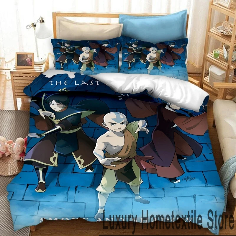 Комплект постельного белья с 3D принтом Аватара Последний пневматический автомат